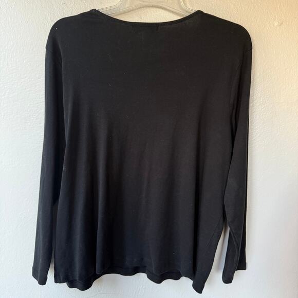 Lauren Ralph Lauren Cotton Button detail pullover size 3X - Picture 3 of 9